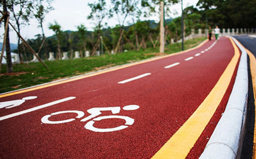 噶尔彩色路面 噶尔彩色路面